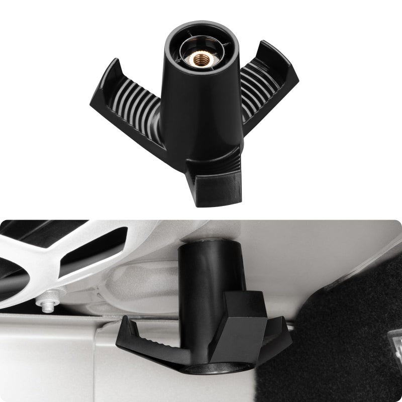 BASENOR 2026 Tesla Model 3 Trunk Grocery Bag Hook Trunk Hook [Proprietary Design] Model 3 Highland Interior Accessories 2017-2026 Black (Standard/Premium/Performance) - Image 1